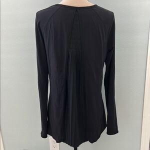 Lululemon Black Long Sleeve Plated Top Size 10
